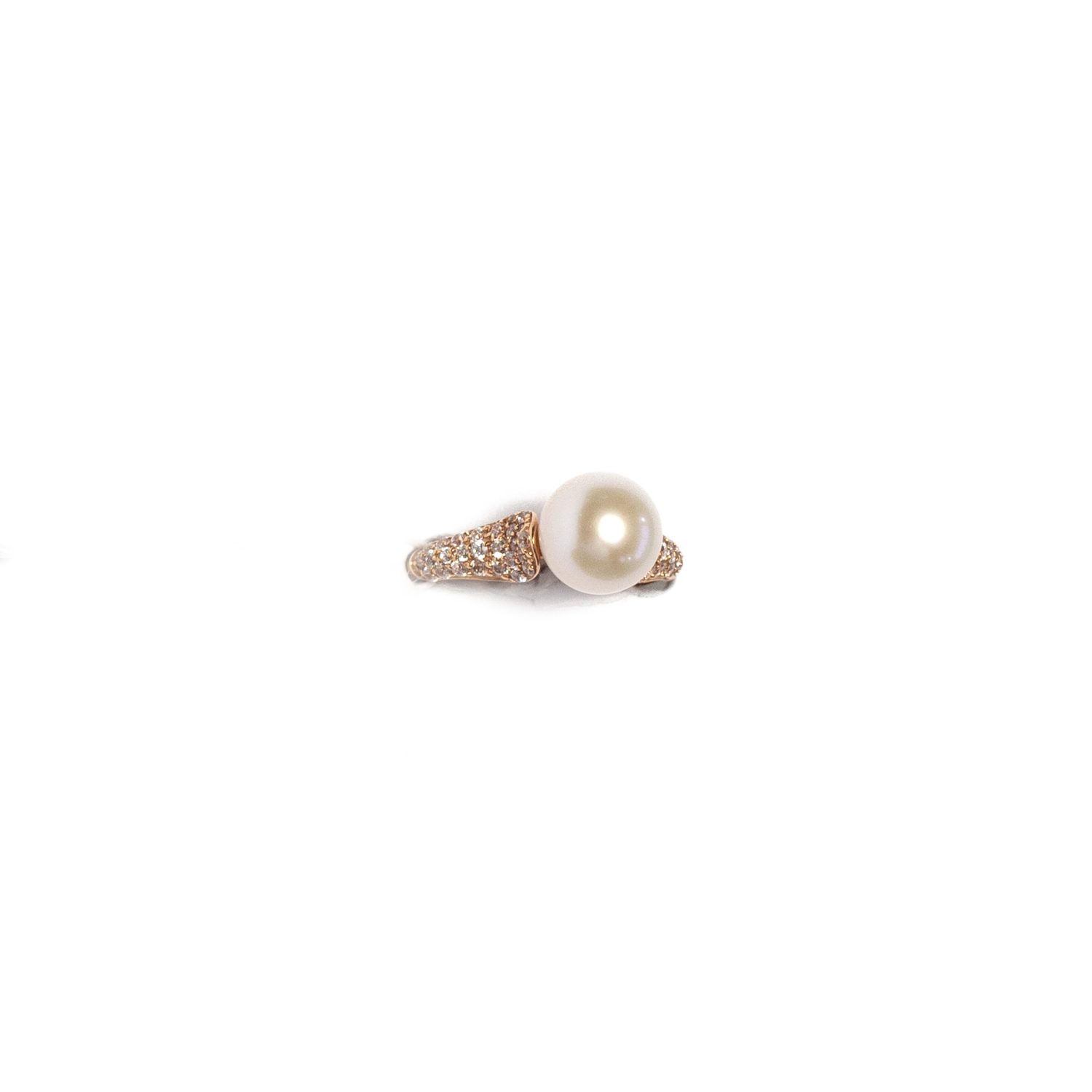 Кольцо Au-585: 2.69 г: Жемчуг: р.16