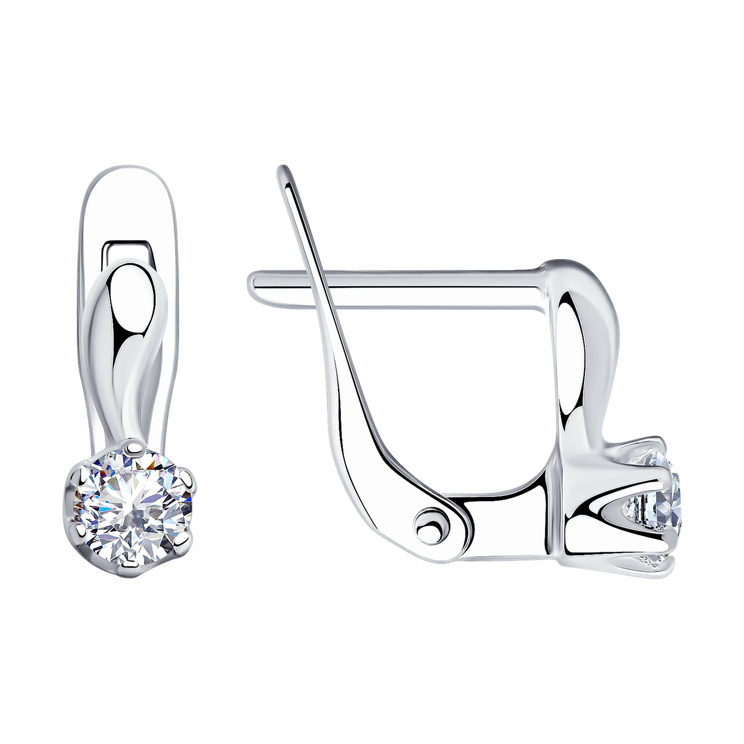 Серьги Ag-925: 0.95 г: